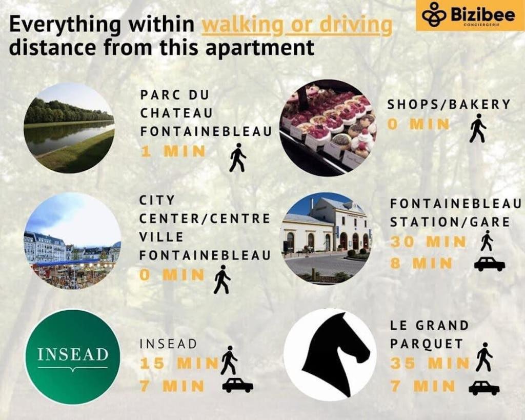 L'Echappee Belle A Fontainebleau Apartman Kültér fotó
